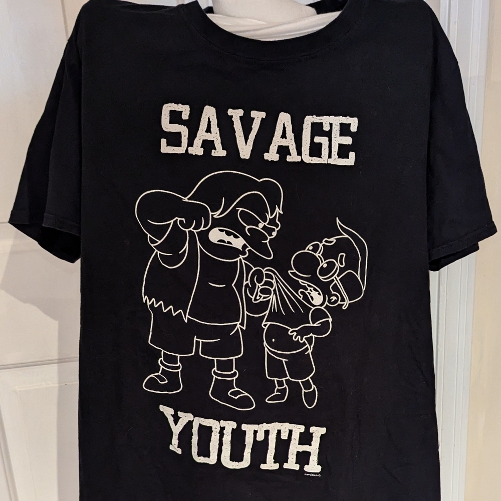 Simpsons Savage Youth T - XL